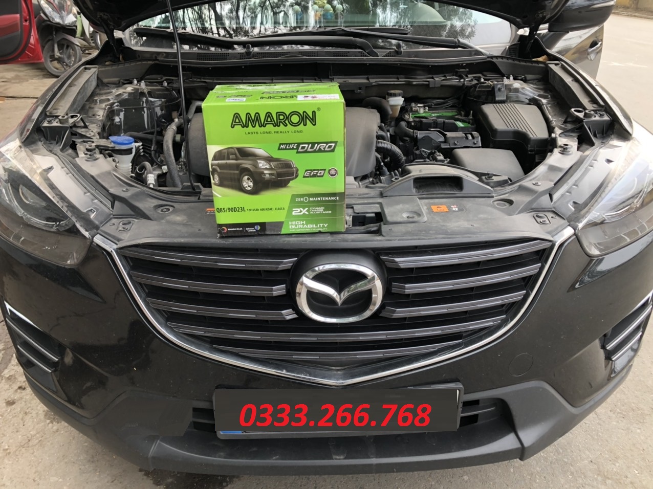 thay ắc quy xe Mazda MX5 tại nhà 0333266768